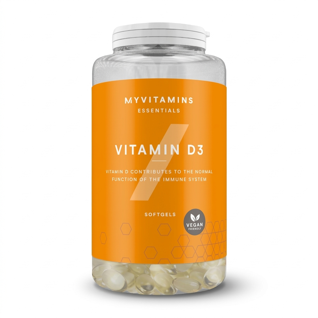 Vitamina D3 en cápsulas